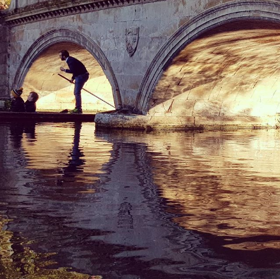 Punting in Cambridge